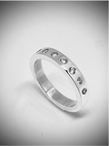 Anillo Engaste Botón